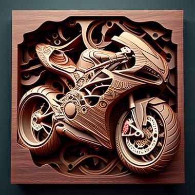 3D модель Ducati 1098 (STL)